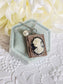 Rose Gold Book Locket Necklace: Cameo & Pearl, Book Lover Gift