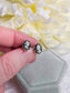 Handmade Carnelian Cameo Stud Earrings | Vintage Goddess Jewelry