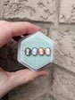 Blue Cameo Stud Earrings, Sterling Silver-Plated, Surgical Steel Posts