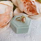 Victorian Style Cameo Ring, Gold plated with Adjustable Band
