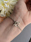 Silver Swallow Bird Bracelet: Minimalist Lovebirds Jewelry