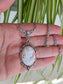 Pink Cameo Necklace, Vintage Style Pendant, Victorian Jewelry