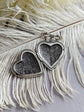 Floral Heart Locket Brooch | Vintage Bridal Bouquet Memory Pin