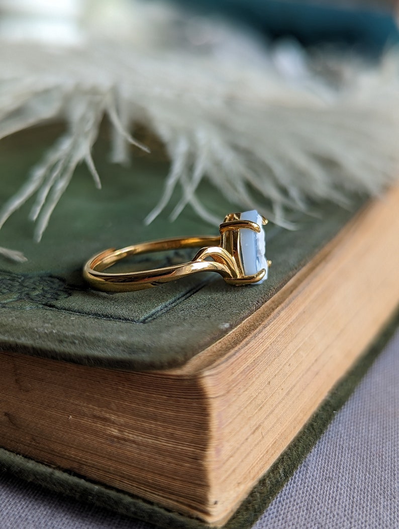 Goddess Cameo Ring, 925 Sterling Silver, Adjustable Size, Victorian Jewelry