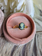 Gold Vermeil Cameo Ring, Adjustable Size, Victorian Jewelry Gift for Her