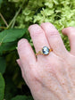 Gold Vermeil Cameo Ring, Adjustable Size, Victorian Jewelry Gift for Her