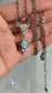 Blue Cameo Pendant Necklace with Rosewater Opals, Victorian Jewelry