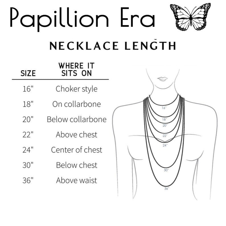 Silver Butterfly Choker, Black Rosary Chain, Art Nouveau Pendant