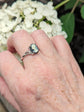 Gold Vermeil Cameo Ring, Victorian Jewelry, Adjustable Sterling Silver