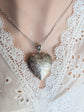 Floral Heart Locket Necklace | Valentine's Photo Keepsake Gift