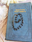 Black Faceted Glass Bead Choker | Gothic Rosary Chain Necklace