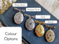 Embossed Floral Locket Brooch: Vintage Style Bridal Bouquet Charm