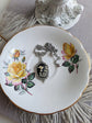 Collier Camée Colibri : Pendentif Gothique en Argent Antique