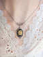 Sugar Skull Necklace, Day of the Dead Gothic Cameo Jewelry