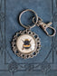 Bumble Bee Keychain | Nature-Inspired Bag Charm for Garden Lovers