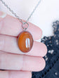 Handmade Carnelian Necklace | Boho Gemstone Pendant, Healing Crystal