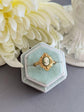 Victorian Style Cameo Ring, Gold plated with Adjustable Band