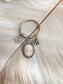 Handmade Victorian Cameo Keychain | Personalized Initial Keyring Gift