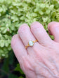 Sterling Silver Cameo Ring, Victorian Jewelry, Adjustable Size