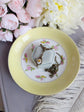 Yellow Rose Pendant, Art Nouveau Necklace, Vintage-Inspired Floral Jewelry