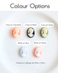 Tiny Green Cameo Earrings: Gold Plated Hypoallergenic Studs
