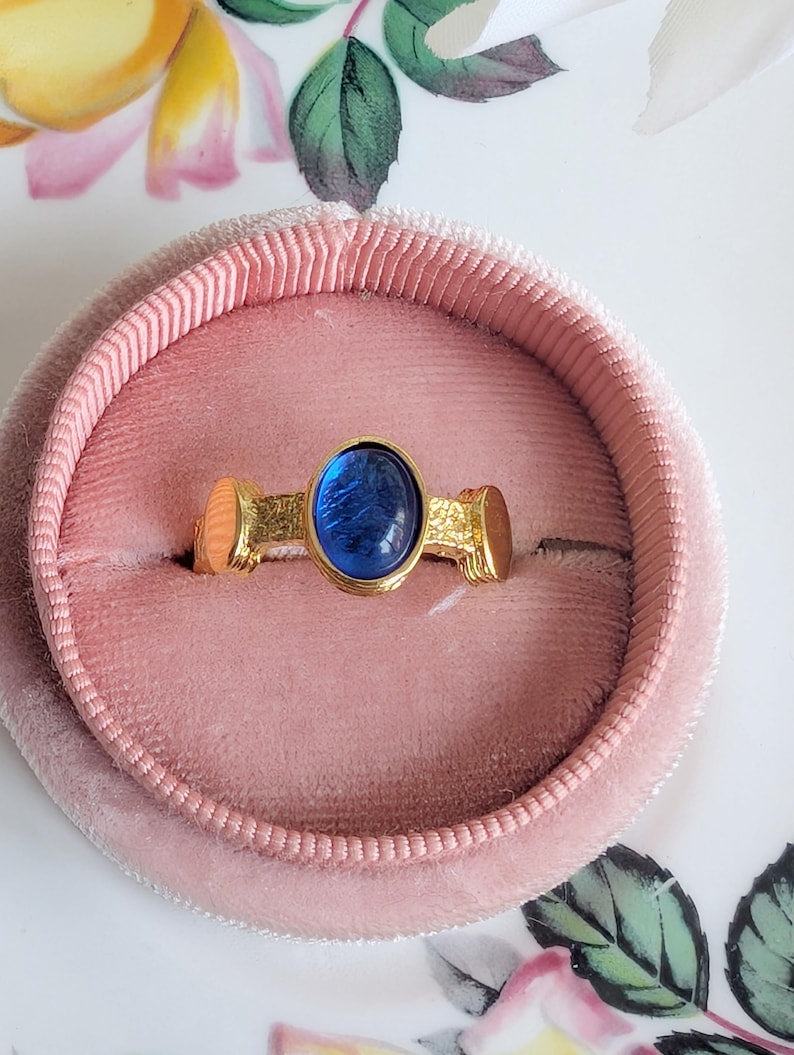 Medieval Costume Ring, Historical Renaissance Adjustable Jewelry