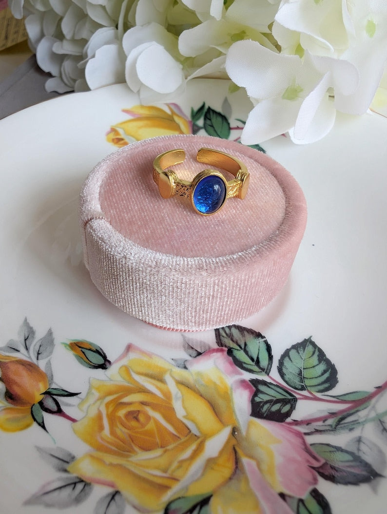 Medieval Costume Ring, Historical Renaissance Adjustable Jewelry