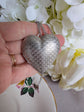 Silver Plated Heart Locket Necklace, Romantic Keepsake Gift for Girlfriend