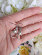 Victorian Hand Earrings – Silver Gothic Vintage Style Jewelry