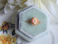 Carnelian Cameo Ring, Gold Vermeil Victorian Adjustable
