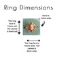 Cameo Ring Carnelian Lady in Golden Brass, Victorian Jewelry, Adjustable
