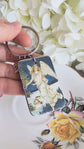 Porte-clés Ange Gardien | Bois Découpage Vintage | Cadeau Personnalisé