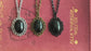 Obsidian Necklace: Gothic Crystal Pendant, Black Gemstone Jewelry