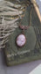 Victorian Goddess Cameo Necklace, Antique Brass Pendant, Wedding Jewelry