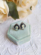 Art Deco Cameo Post Earrings - Vintage Style Hypoallergenic Stainless Steel Studs