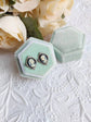 Art Deco Cameo Post Earrings - Vintage Style Hypoallergenic Stainless Steel Studs