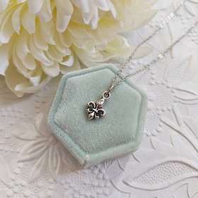 Tiny Fleur De Lis Necklace, Mardi Gras French Pendant, French Canadian Jewelry Gift for Her
